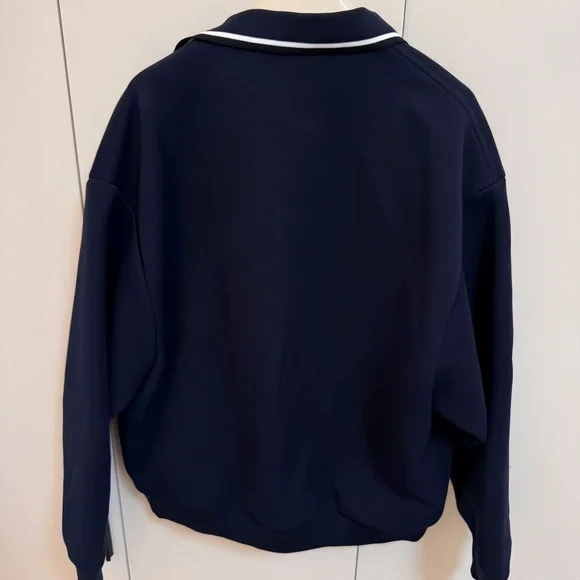 MIUMIU SS25 Knit Cotton Logo Fitted Jacket for Women - Picture 2 of 4